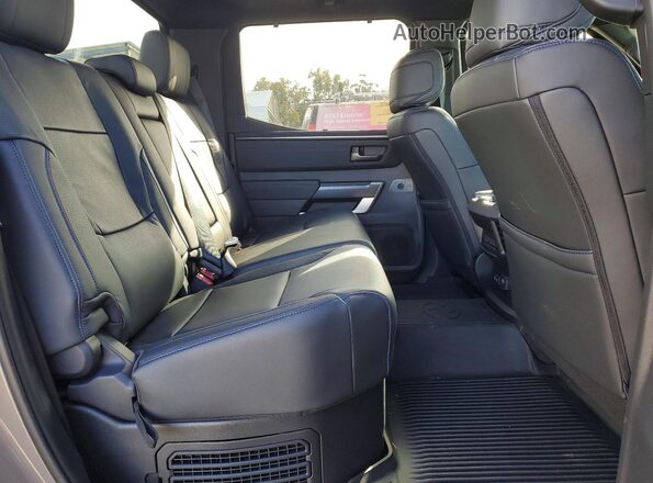 5TFWC5DB3TX123751 2026 TOYOTA TUNDRA Brown Vista de los asientos traseros