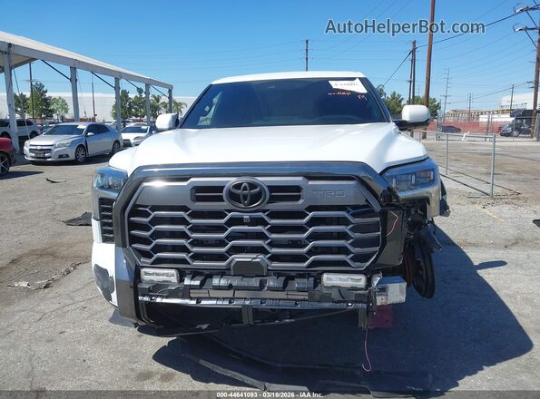 5TFWC5DB4SX098471 2025 TOYOTA TUNDRA HYBRID Белый Вид задней части салона