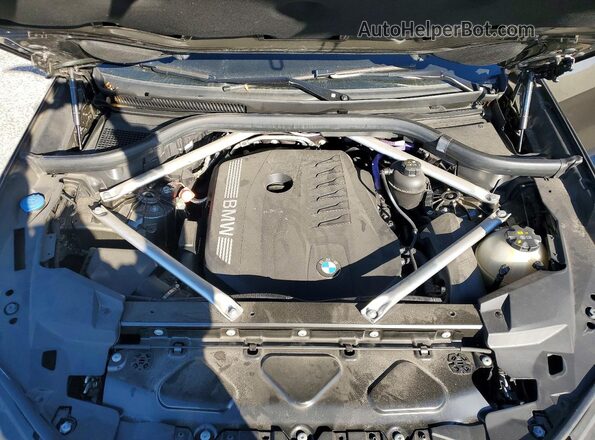 5UX13EU04R9W14687 2024 BMW X5 Green Вид підкапотного простору