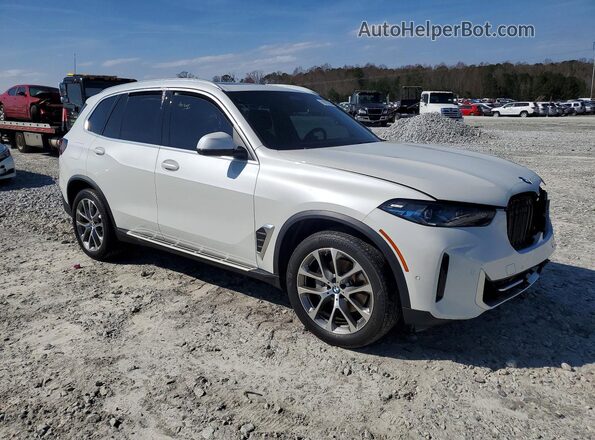 5UX13EU07R9U34264 2024 BMW X5 White წინა მარჯვენა