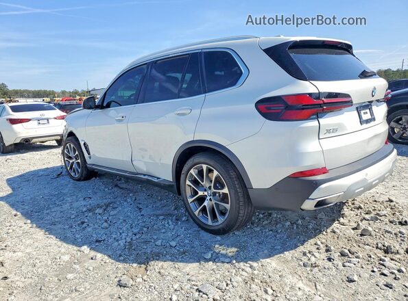 5UX13EU07R9U34264 2024 BMW X5 White უკანა მარცხენა