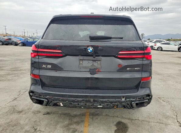 5UX13EU07T9027245 2026 BMW X5 Black Rear view