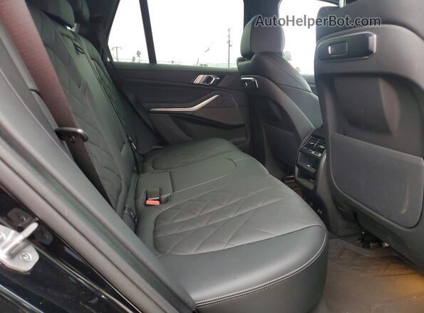 5UX13EU07T9027245 2026 BMW X5 Black Rear interior view