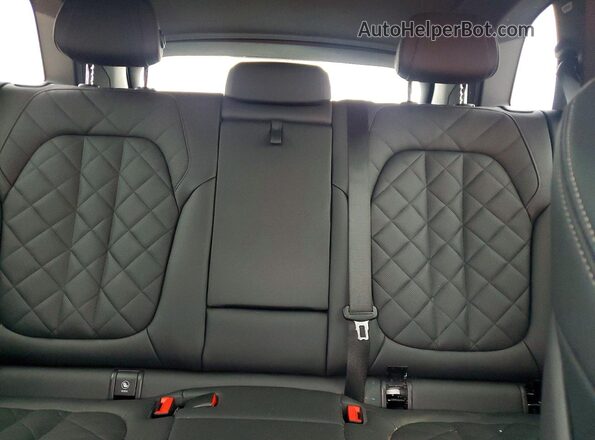 5UX13EU07T9027245 2026 BMW X5 Black Rear seats view