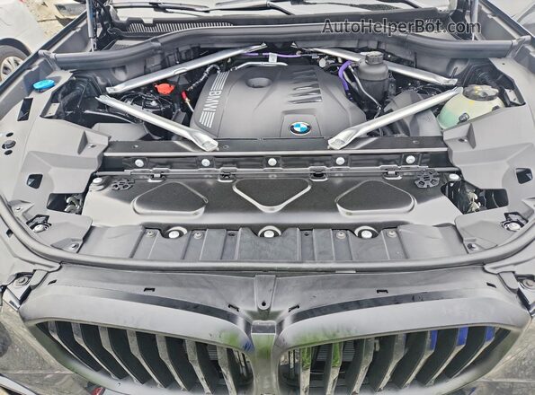 5UX13EU09T9325781 2026 BMW X5 Черный Вид подкапотного пространства
