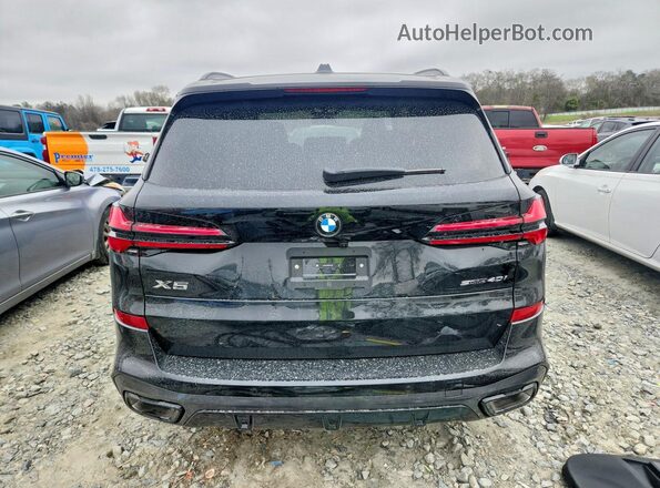 5UX13EU09T9325781 2026 BMW X5 Черный Вид сзади