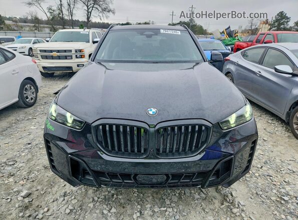 5UX13EU09T9325781 2026 BMW X5 Черный Вид спереди