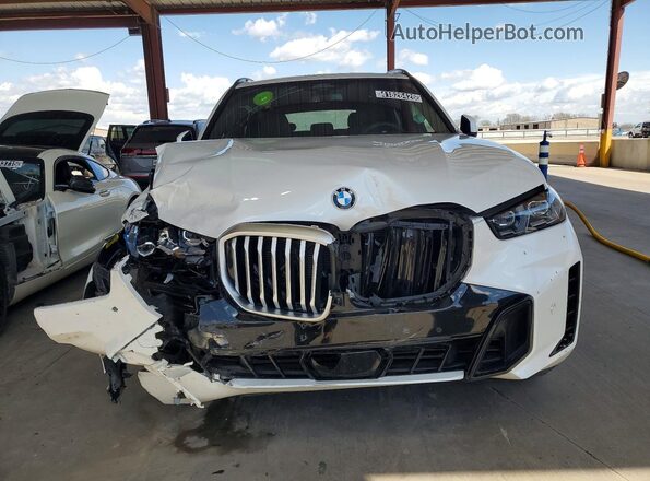 5UX13EU0XT9179844 2026 BMW X5 White Vista frontal