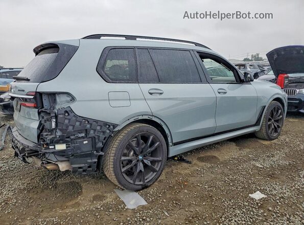 5UX23EM01P9N65305 2023 BMW X7 Silver უკანა მარჯვენა