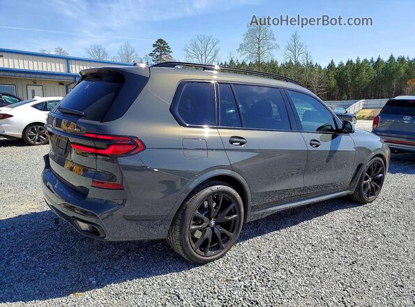 5UX23EM01R9U39738 2024 BMW X7 Charcoal Tył prawy