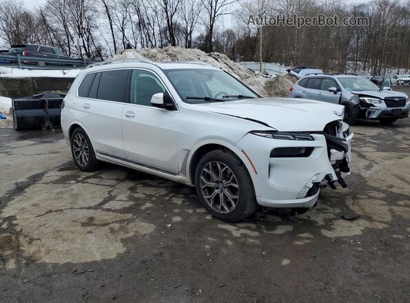 5UX23EM04P9P81391 2023 BMW X7 White წინა მარჯვენა