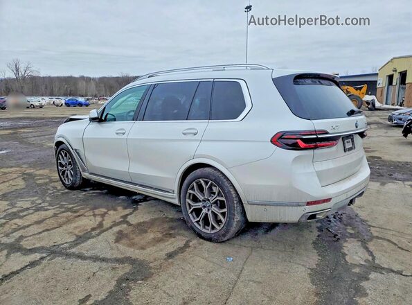 5UX23EM04P9P81391 2023 BMW X7 White უკანა მარცხენა