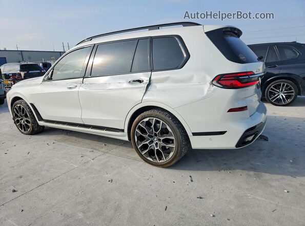5UX23EM04P9R93367 2023 BMW X7 White Հետևի ձախ