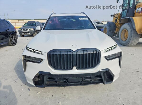 5UX23EM04P9R93367 2023 BMW X7 White Դիմացի տեսք