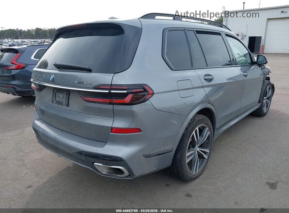 5UX23EM04R9S76938 2024 BMW X7 Gray უკანა მარჯვენა