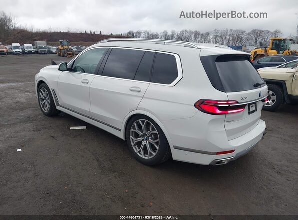 5UX23EM05S9Z99591 2025 BMW X7 White Հետևի ձախ