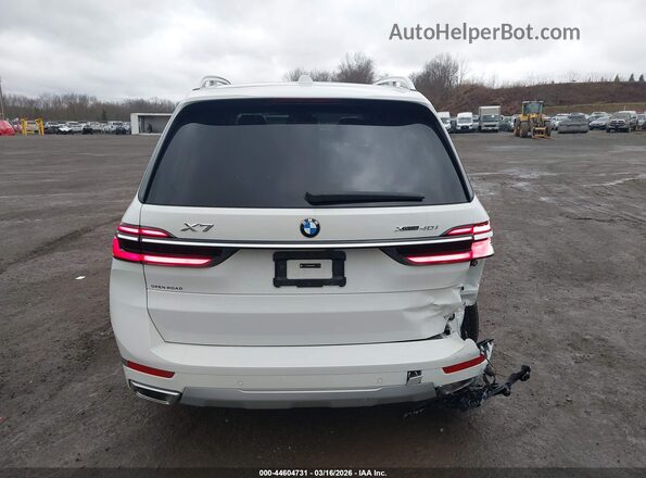5UX23EM05S9Z99591 2025 BMW X7 White 
