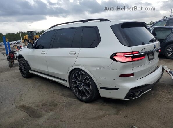 5UX23EM06P9P35206 2023 BMW X7 White უკანა მარცხენა