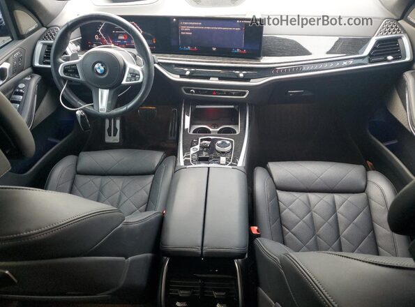 5UX23EM06P9P35206 2023 BMW X7 White წინა პანელის ხედი
