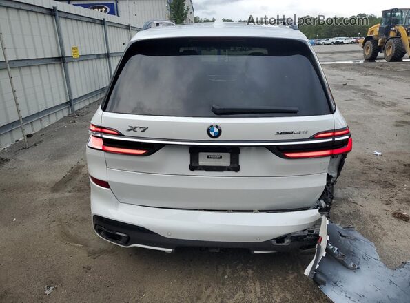 5UX23EM06P9P35206 2023 BMW X7 White უკანა ხედი