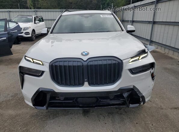 5UX23EM06P9P35206 2023 BMW X7 White წინა ხედი