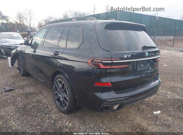 5UX23EM07P9R93153 2023 BMW X7 Black Trasero izquierdo