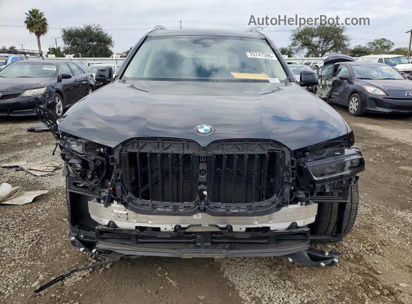 5UX23EM07S9Z37299 2025 BMW X7 Black Widok z przodu