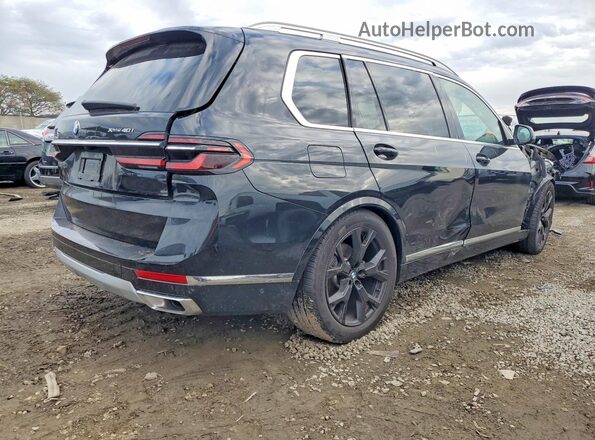 5UX23EM07S9Z37299 2025 BMW X7 Black Tył prawy