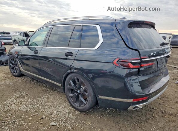 5UX23EM07S9Z37299 2025 BMW X7 Black Tył lewy