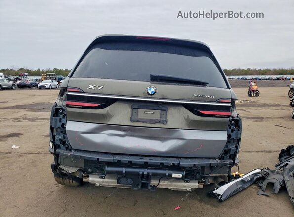 5UX23EM08P9P97044 2023 BMW X7 Brown უკანა ხედი