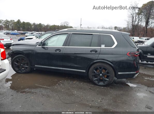 5UX23EM08S9Z94272 2025 BMW X7 Black Սալոնի 360 աստիճան տեսք