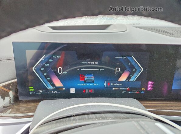 5UX23EM09R9S70570 2024 BMW X7 Blue 