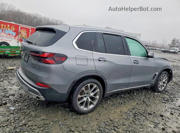 5UX23EU00S9W29598 2025 BMW X5 Gray Trasero derecho