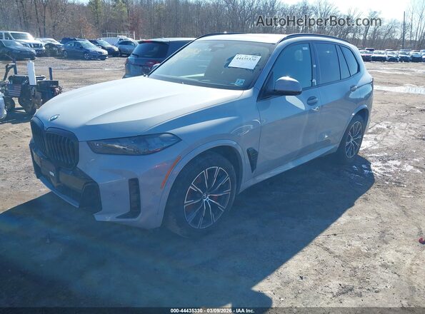 5UX23EU02R9S66490 2024 BMW X5 Gray Vista tres cuartos delantera izquierda