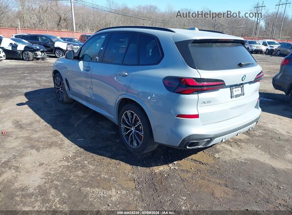 5UX23EU02R9S66490 2024 BMW X5 Gray Trasero izquierdo