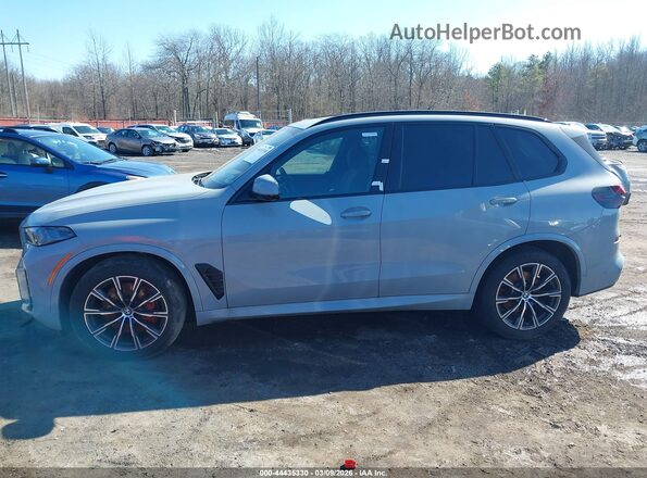 5UX23EU02R9S66490 2024 BMW X5 Gray Vista interior trasera