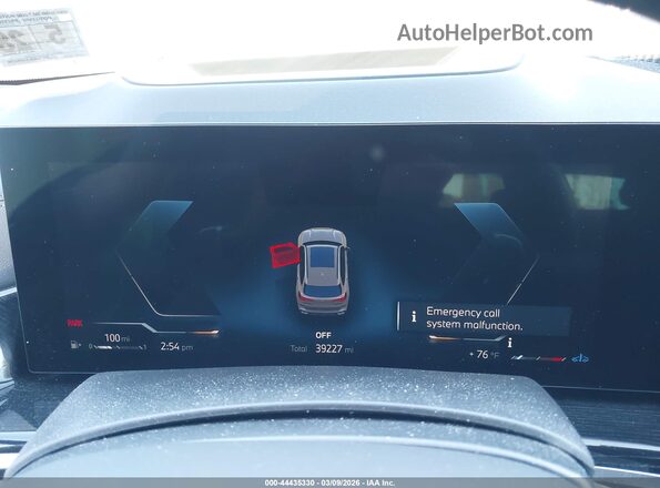 5UX23EU02R9S66490 2024 BMW X5 Gray Vista de los asientos traseros