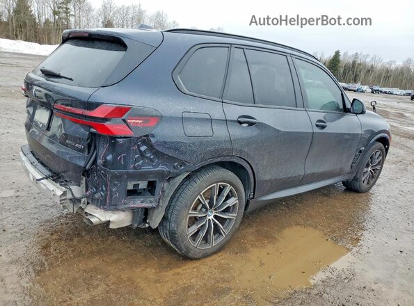 5UX23EU03R9V21678 2024 BMW X5 Black Tył prawy