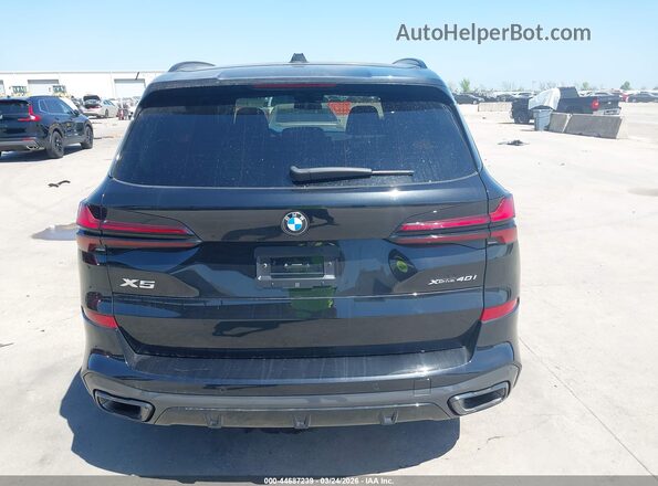 5UX23EU04S9Z58000 2025 BMW X5 Black 
