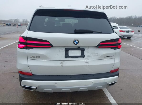 5UX23EU05R9W11205 2024 BMW X5 White 