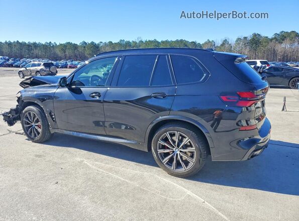 5UX23EU07S9Y68386 2025 BMW X5 Black Rear left