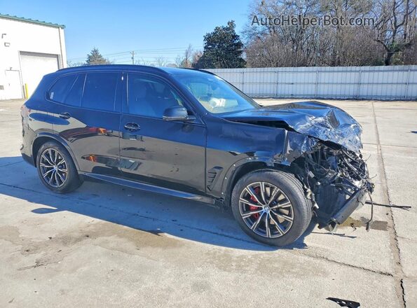 5UX23EU07S9Y68386 2025 BMW X5 Black Front right