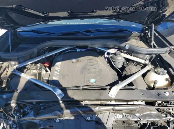 5UX23EU07S9Y68386 2025 BMW X5 Black Rear interior view