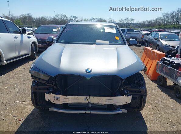 5UX23EU09R9S34412 2024 BMW X5 Gray Vista del cuadro de instrumentos
