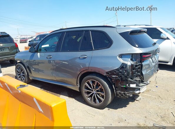 5UX23EU09R9S34412 2024 BMW X5 Gray Vista interior de 360 grados