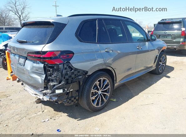 5UX23EU09R9S34412 2024 BMW X5 Gray Trasero derecho