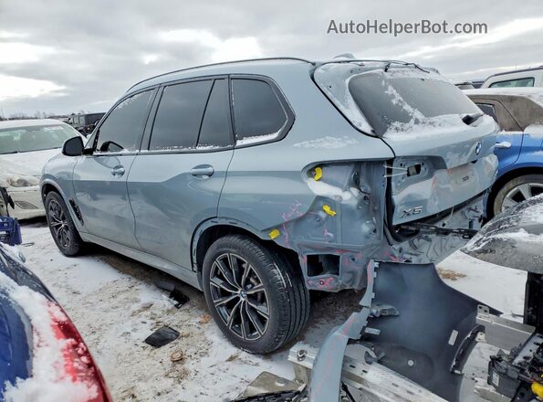 5UX23EU0XR9V97043 2024 BMW X5 Blue უკანა მარცხენა