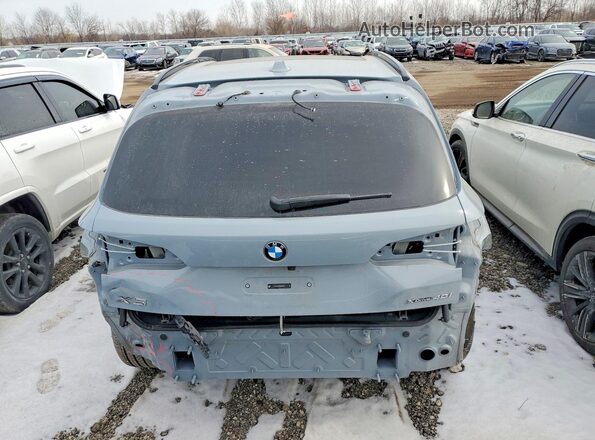 5UX23EU0XR9V97043 2024 BMW X5 Blue უკანა ხედი