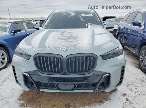 5UX23EU0XR9V97043 2024 BMW X5 Blue წინა ხედი