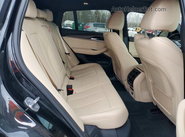 5UX2V1C00L9B76088 2020 BMW X4 Black Rear interior view
